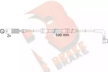 Контакт (R BRAKE: 610479RB)